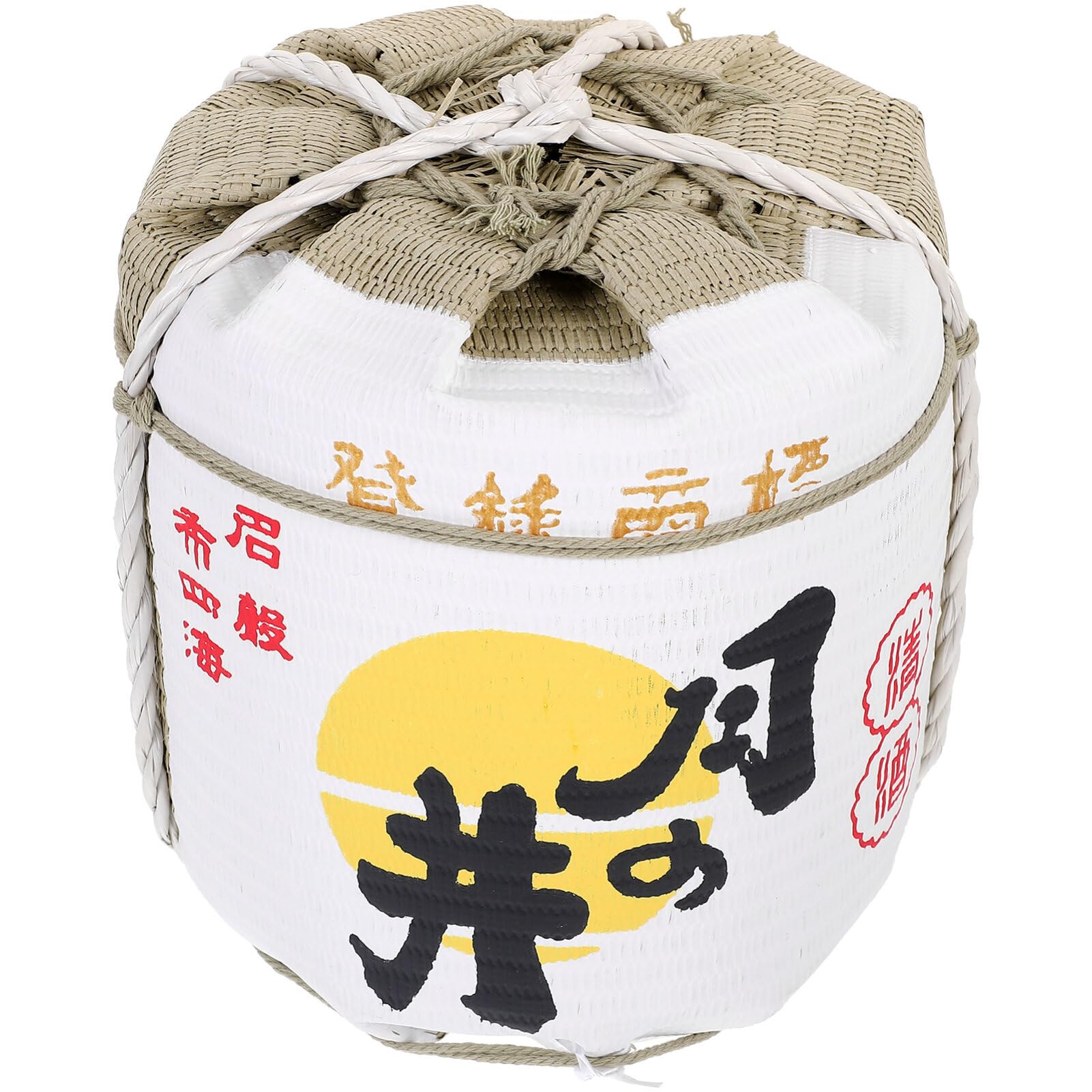 TAKESH Sashimi Serving Plate Sake Barrel Japanese Style Wine Barrel Whiskey Barrel Oak Barrel Barrel Dispenser Wine Bucket for Storage Wine Spirits Whisky Japanese Sushi Decorations B/5715