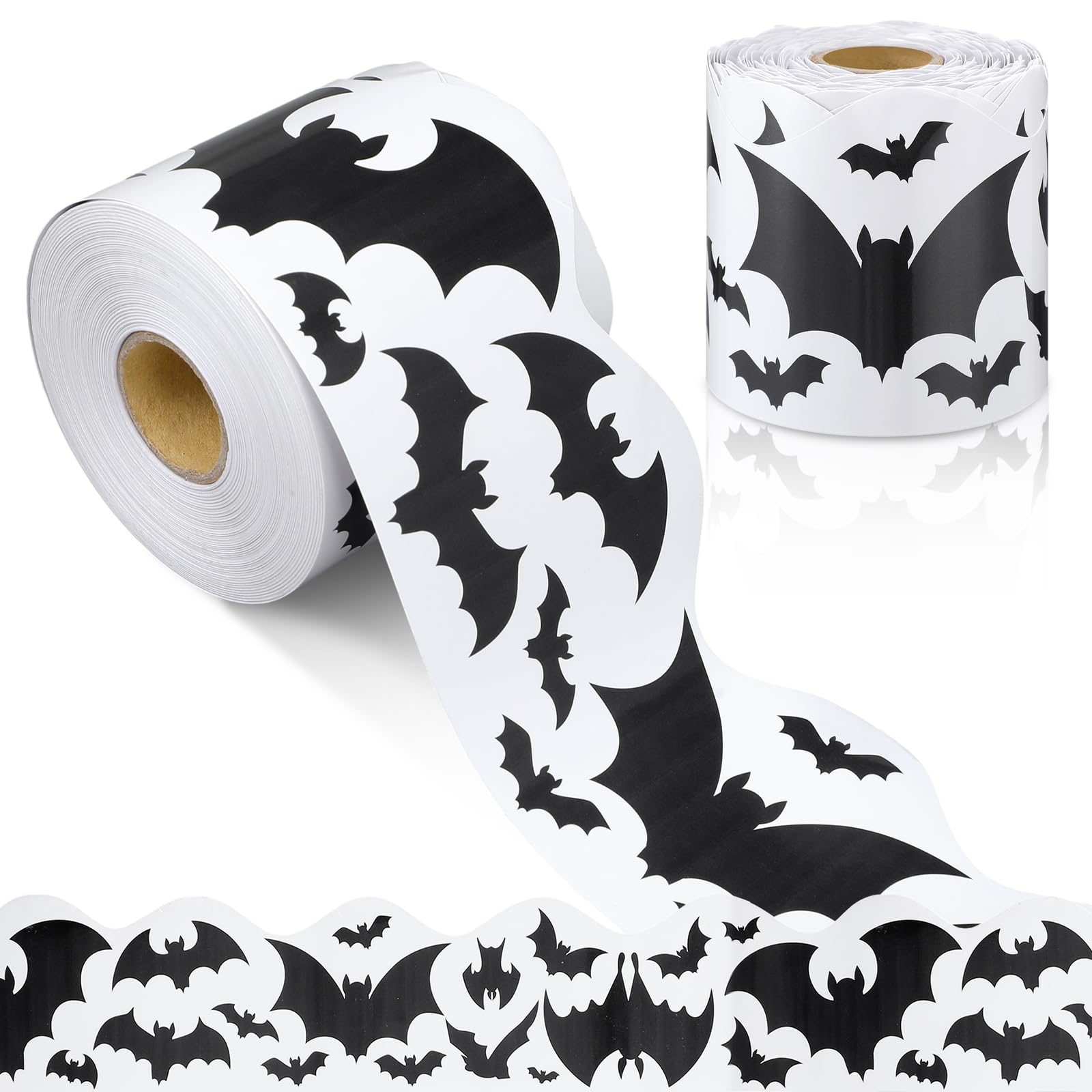 Bordure de tableau noir Halloween et papillons pour décoration murale Panelee 20m