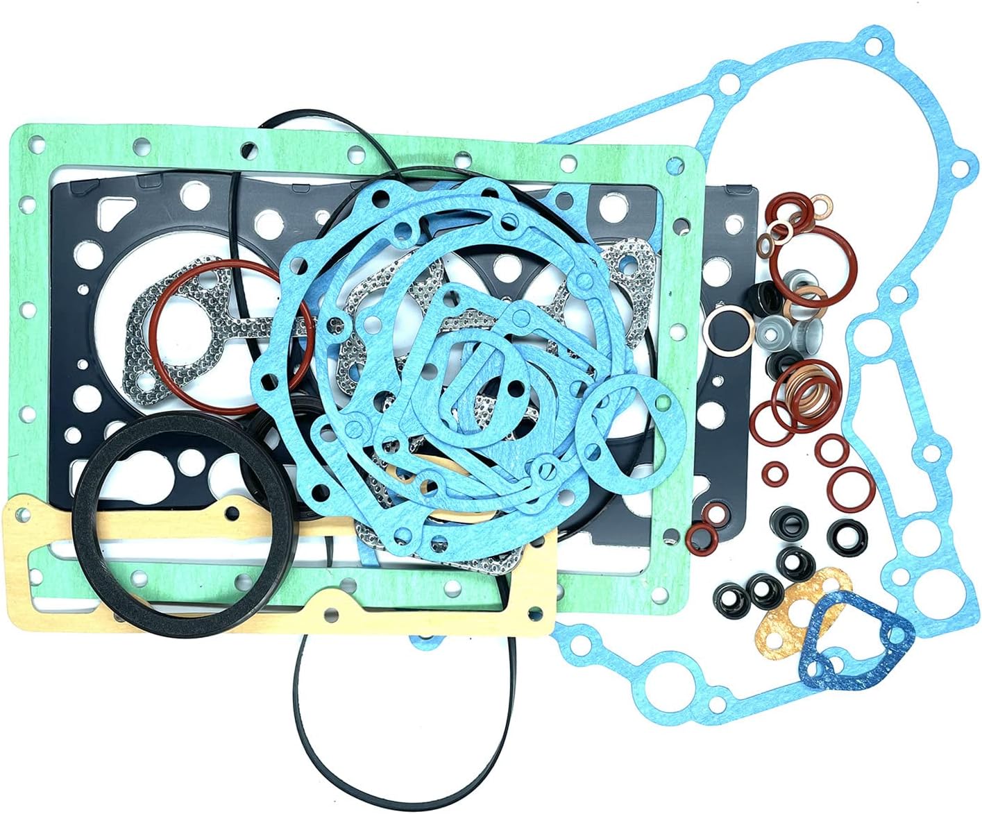 3TNA72 Overhaul Rebuild Kit Compatible with Yanmar 3TNA72 3TNA72L 3TNA72UJ Engine John Deere 430 455 755 670 Tractor