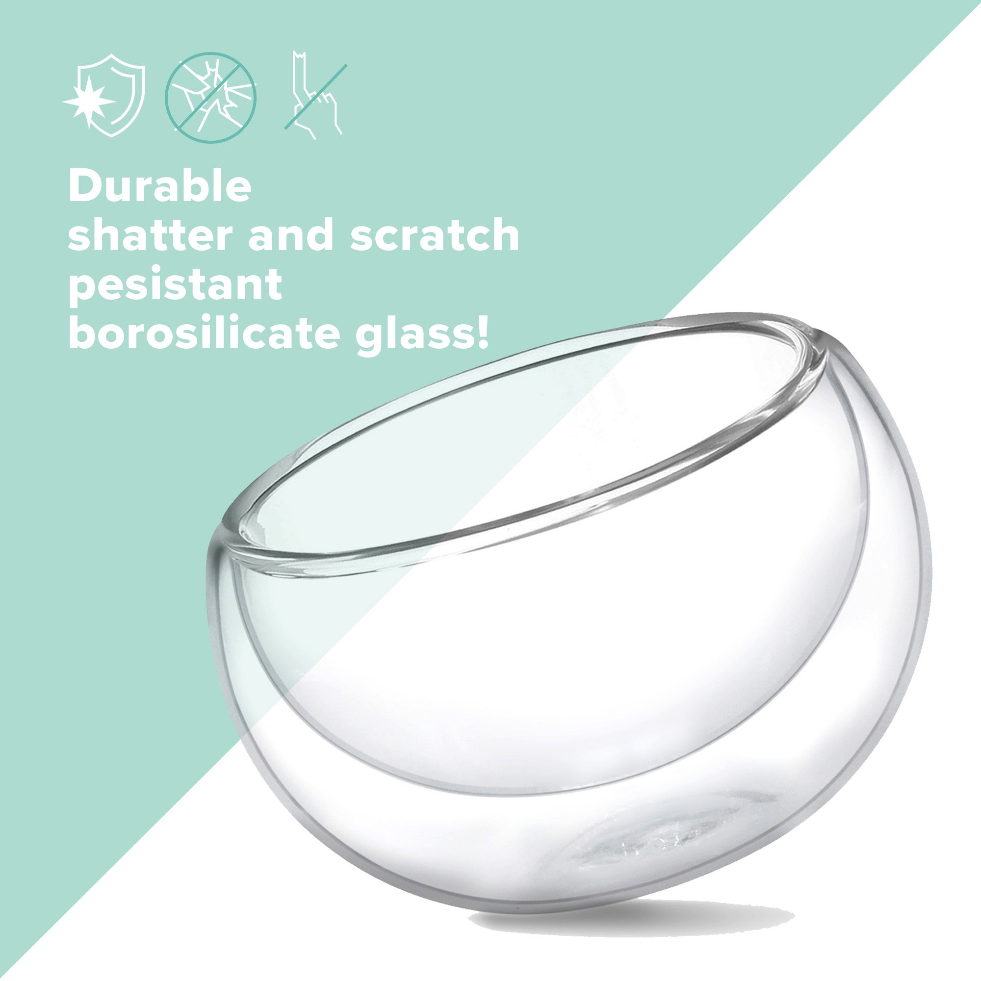 Kitchables Porcelain Tea Cup - Set of 4, 75ml 3