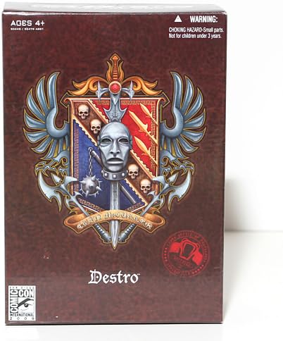 G.I. JOE THE RISE OF COBRA 3 â DESTRO Paquete de 2 figuras de edición especial SDCC 2009 Exclusivas