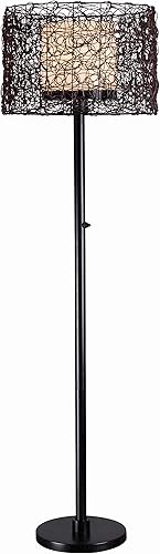 Kenroy Home 32220BRZ - Lámpara de pie para exteriores color bronce