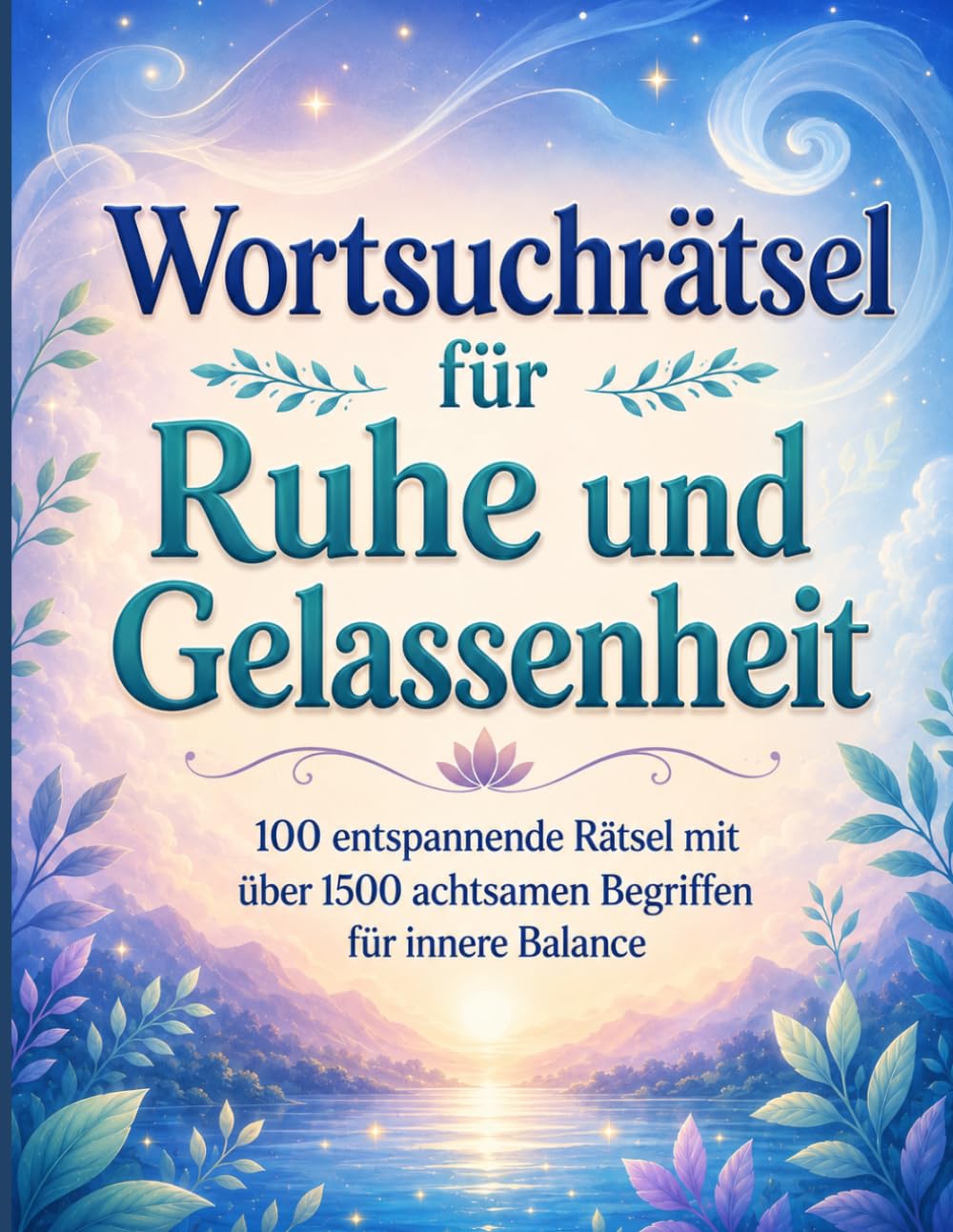 Wortsuchrätsel für Ruhe und Gelassenheit: 100 entspannende Rätsel mit über 1500 achtsamen Begriffen für innere Balance
