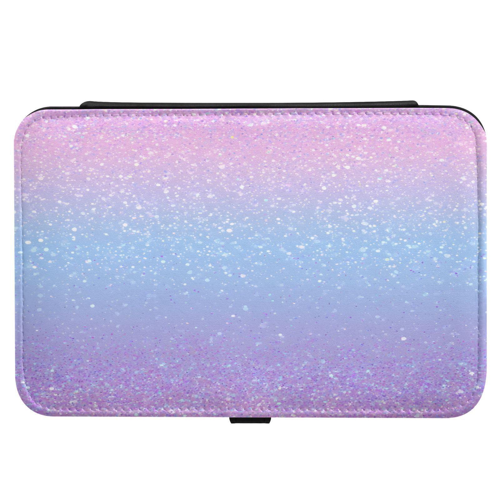Boîte à bijoux de voyage dégradé pastel idée cadeau originale pour femme