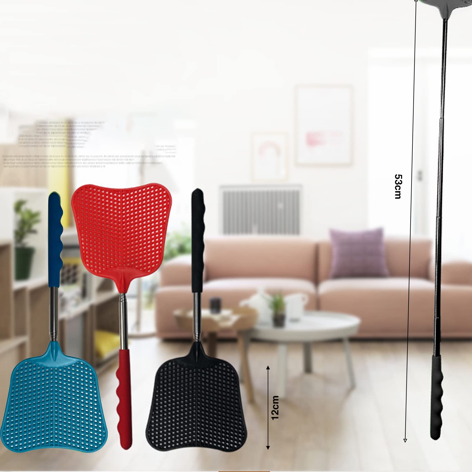 Tapette à Mouches Extensible,attrape-mouches,attrape-insectes Lutte