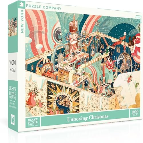 Miniatura 7 de New York Puzzle Company - Victo Ngai PHO - Rompecabezas de 500 piezas para noches de juego familiares por Victo Ngai