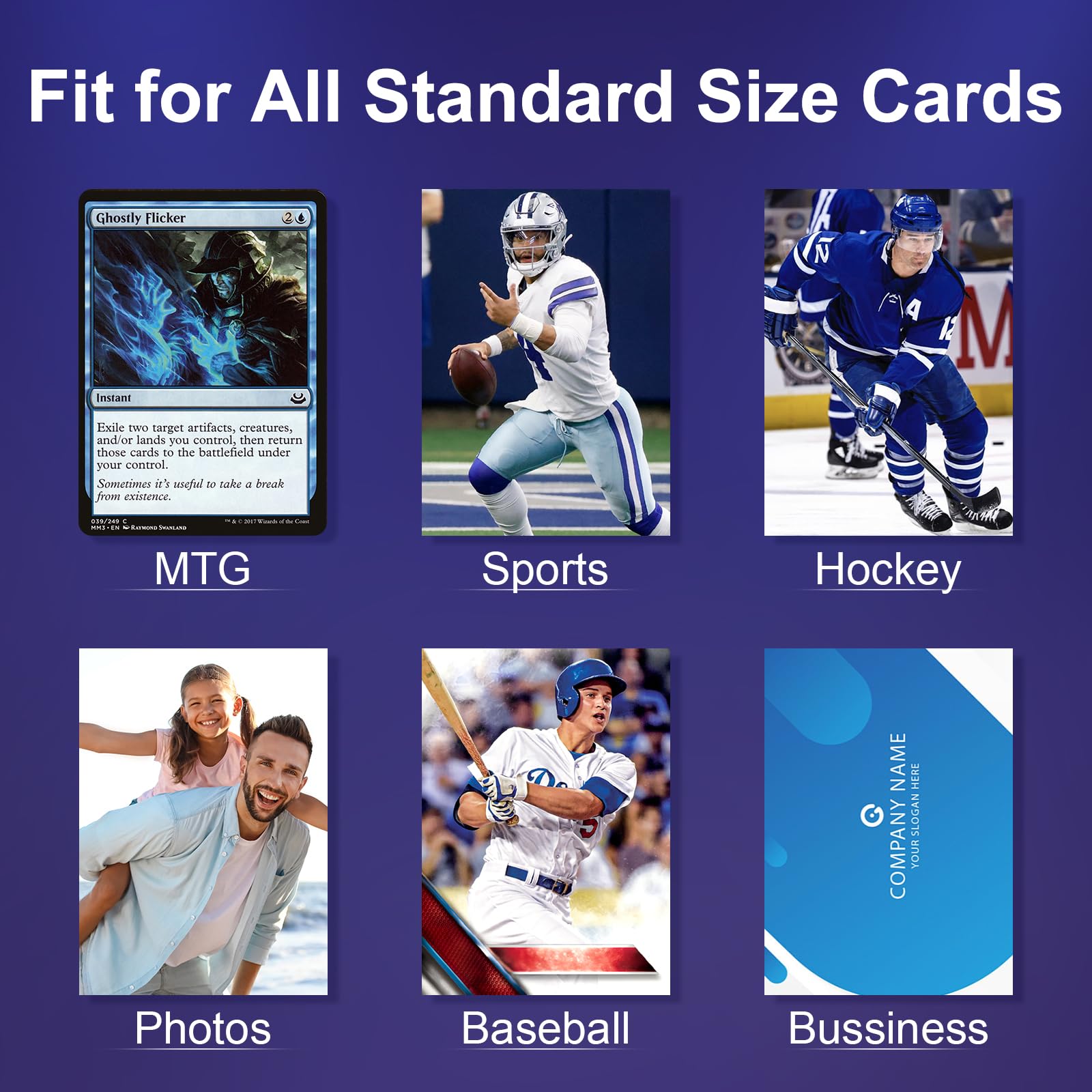 200 Counts Card Sleeves,Clear Penny Sleeves for Trading Cards,Baseball Card Sleeve,Soft Plastic Card Protectors Fit for MTG,TCG,Games,Sports Standard Cards : Toys & Games