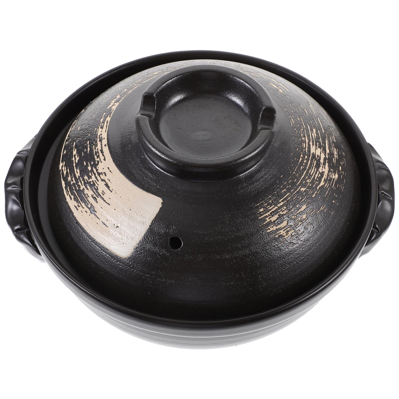 STOBAZA 1 faitout en céramique de 900 ml, couleurs assorties, idéal pour la cuisine à la maison, la soupe et les cocottes pour une utilisation sur la cuisinière