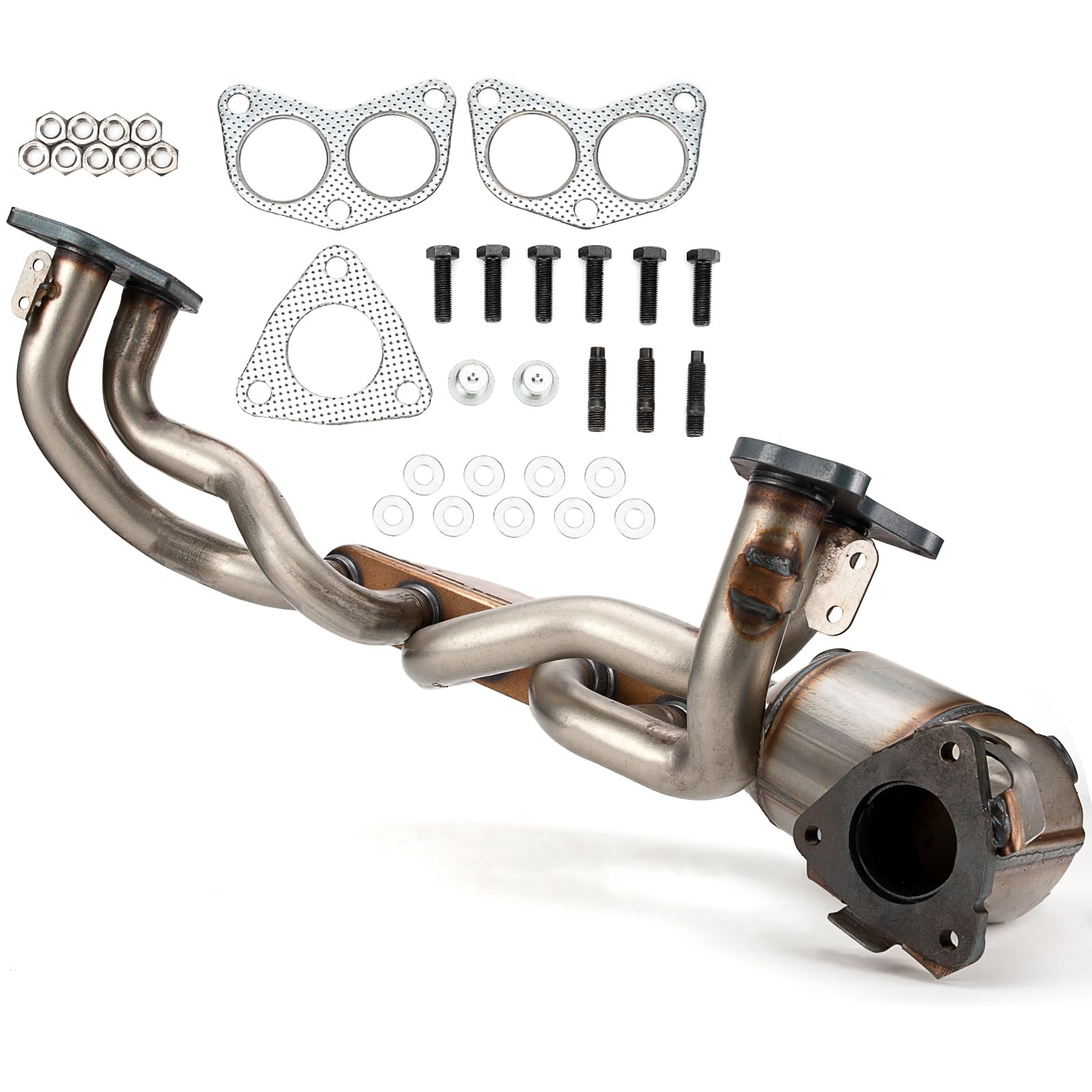 ABYSMAYO Catalytic Converter Set For Subaru Impreza (2011-2016) & Forester (2011-2016) – EPA Approved, 2.0L/2.5L, 5-Year Warranty