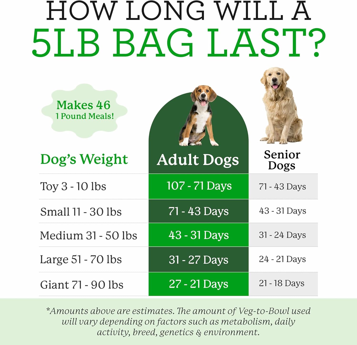 Dr. Harvey’s Veg-to-Bowl Pre-Mix Dog Food, Grain Free for a Whole Food Diet (5 pounds)