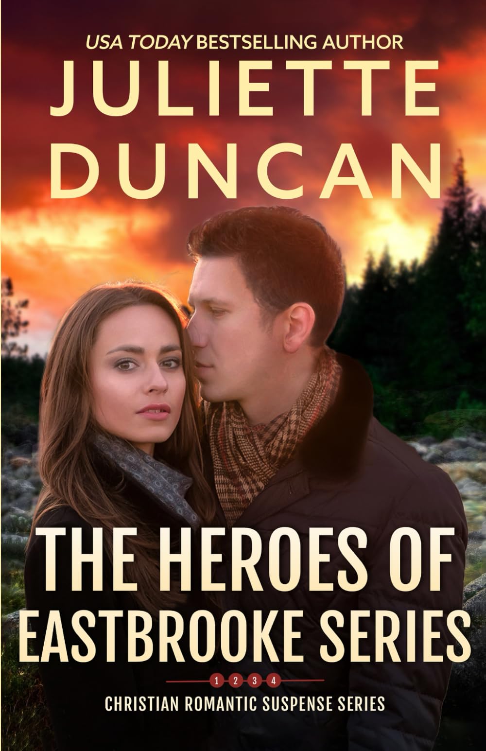The Heroes of Eastbrooke Series (Books 1-4): Christian Romantic Suspense