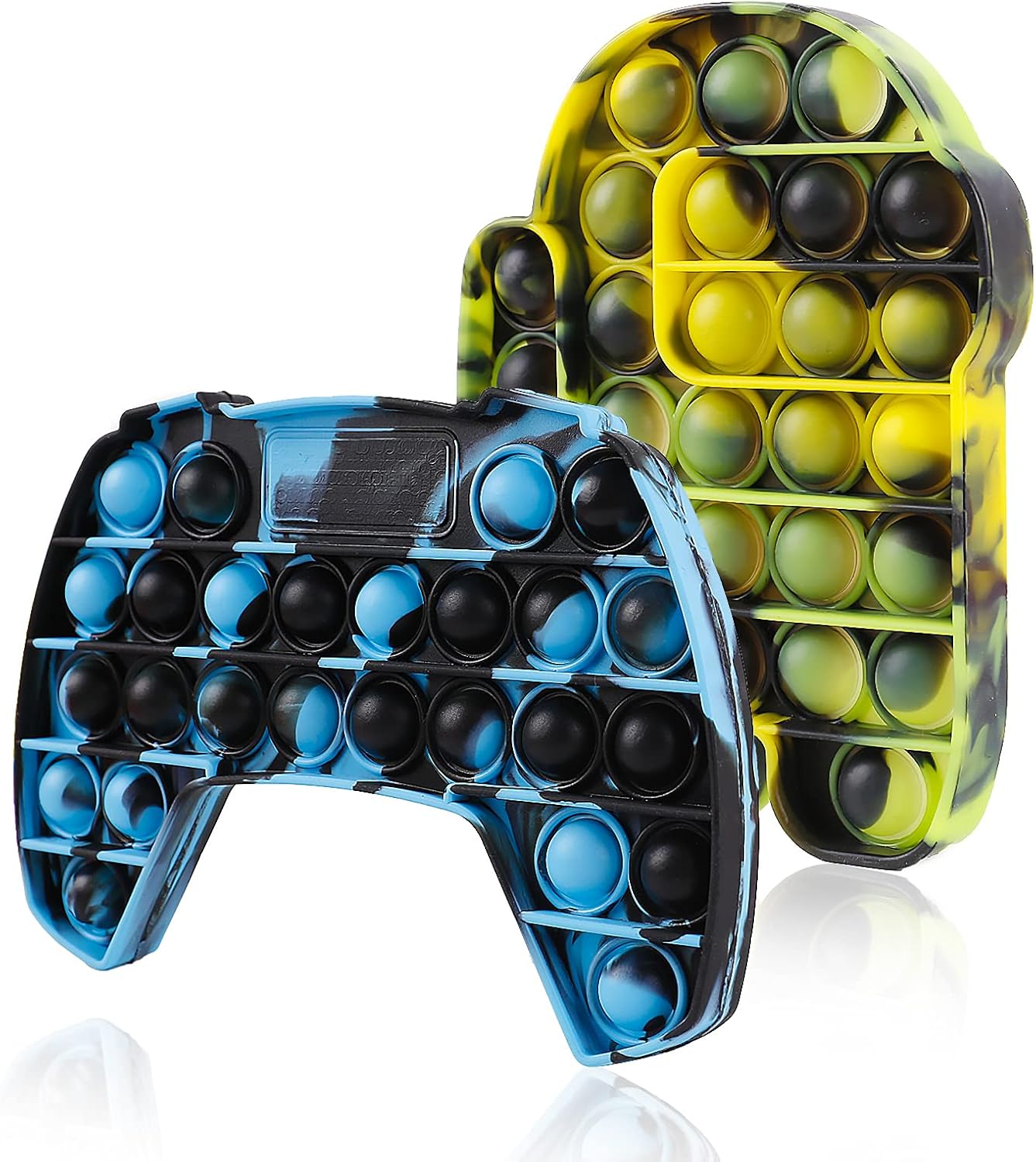 Buy Genovega 2 Packs Bubble Sensory its Push It Fidget Pop Toy, Popper