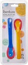 Colher Termica Com 2 Unid, Ibimboo, Azul E Amarelo