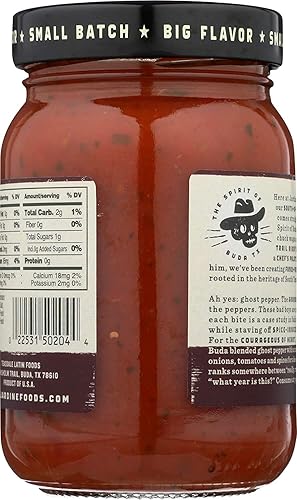 Miniatura 4 de Jardine's 7J Ranch Ghost Pepper Salsa, XXX Hot, 16 onzas (paquete de 2 tarros)