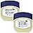 Vaseline Original & Cocoa Butter Healing Jelly Travel-Size Variety 2-Pack - Rich Moisturizing Ointment, Skin Protectant for Soothing Cracked, Dry Skin, 1.75 Oz Ea