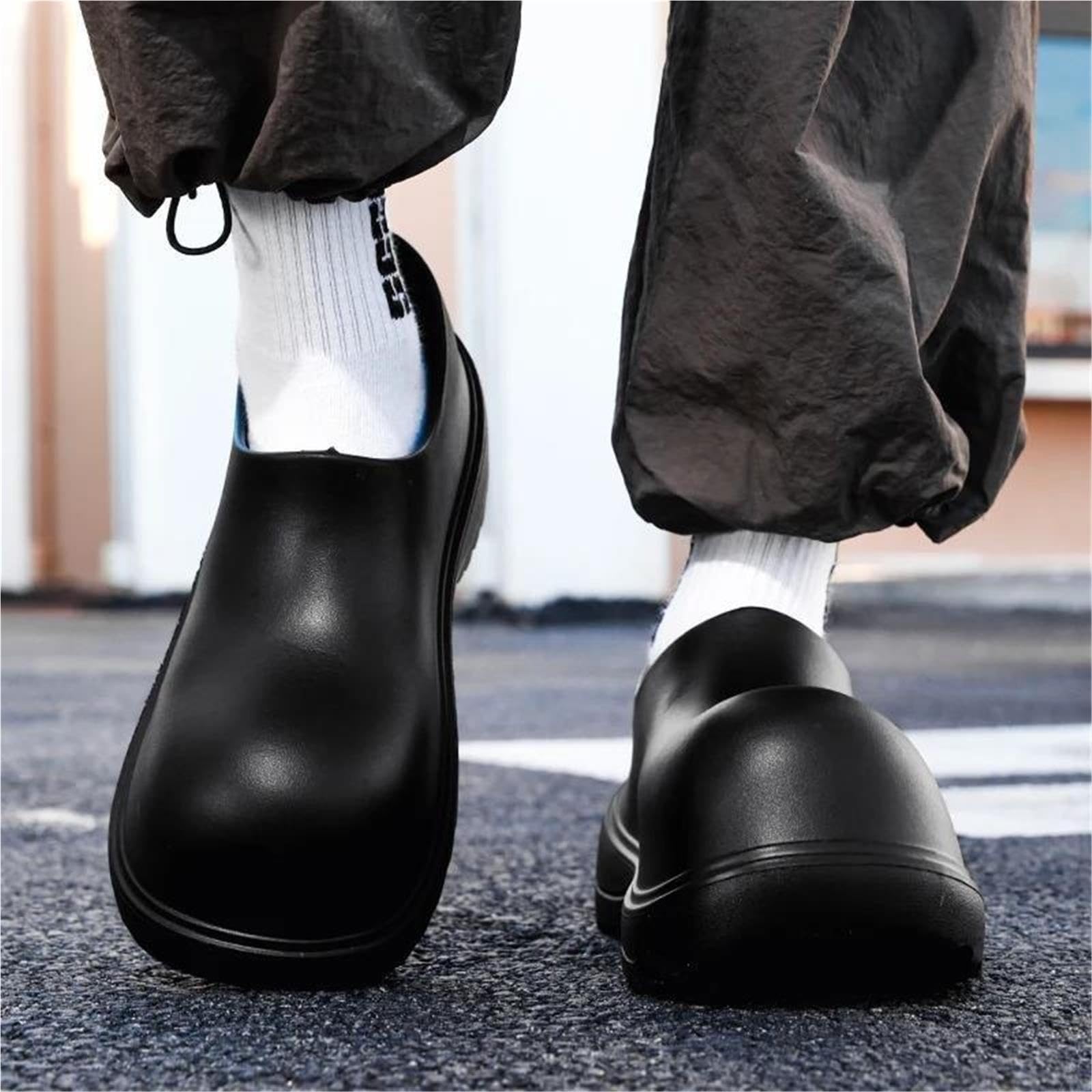 Zuecos De Chef EVA con Plataforma De Suela Gruesa Sin Cordones