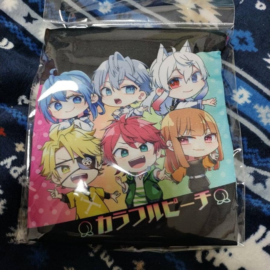 ピーチ様　巾着&パネル カラフルピーチ 巾着 /(4) ｜ エンスカイショップ