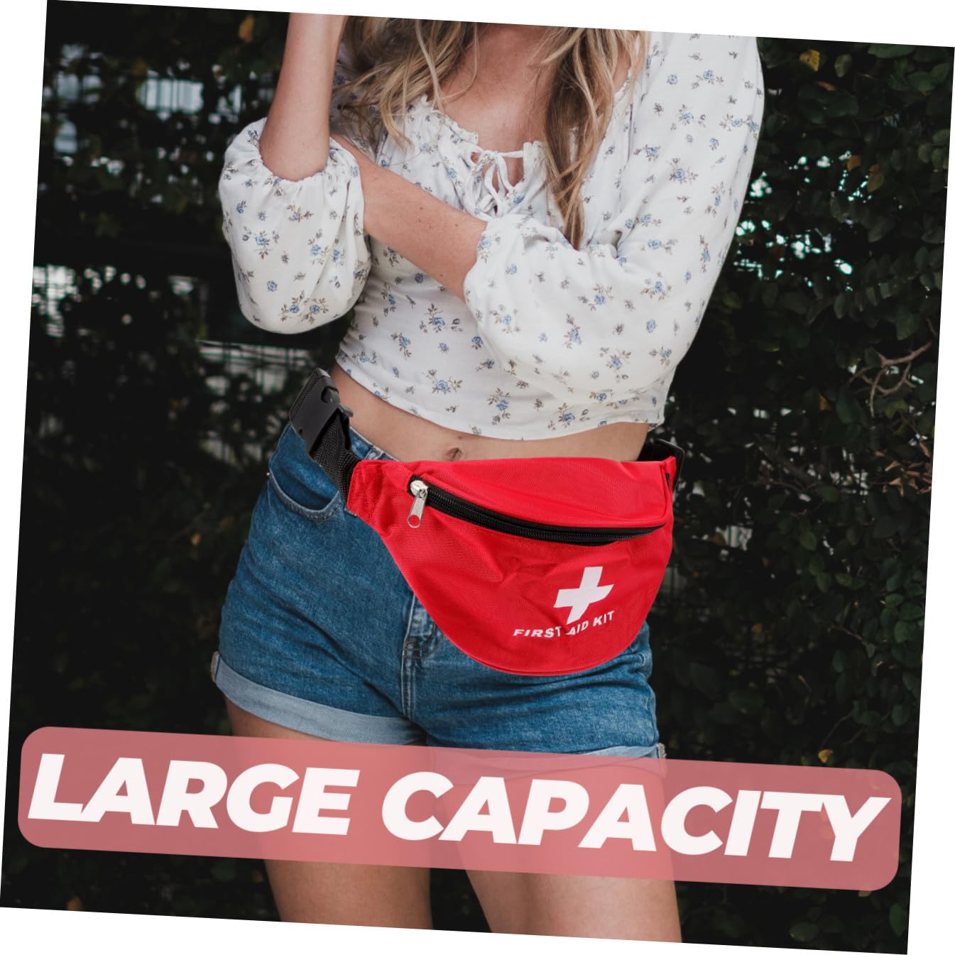 Abaodam Bolsa De Primeros Auxilios Bolsa Medica Vacia Bolsa De Emergencia Vacia Bolsa De Kits Médicos Bolsa De Medicina Bolsas De Medicina Tela De Nailon Rojo 2 Piezas X 4