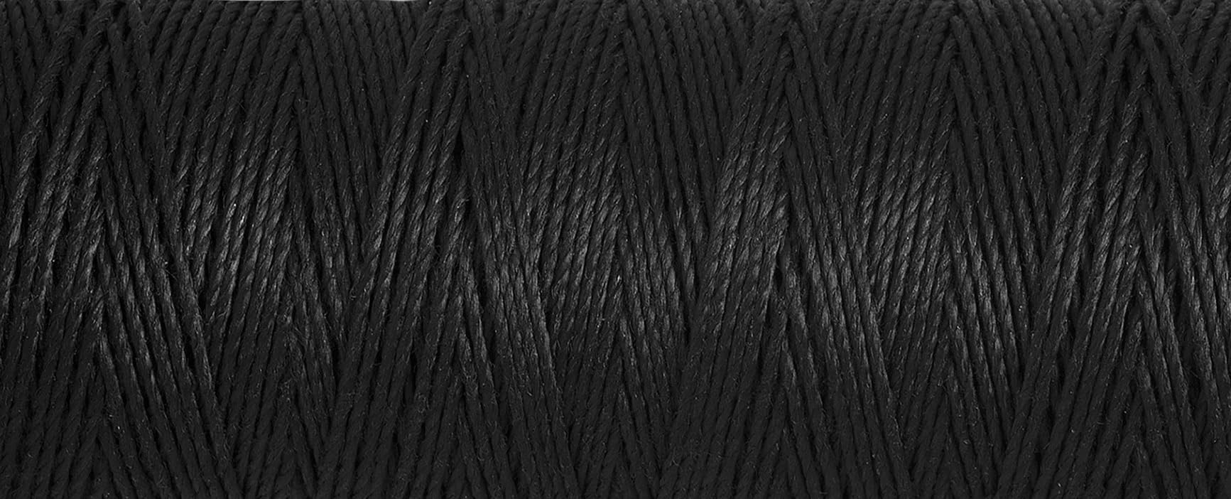Gütermann Black Gutermann Top Stitch Thread 30M - 000