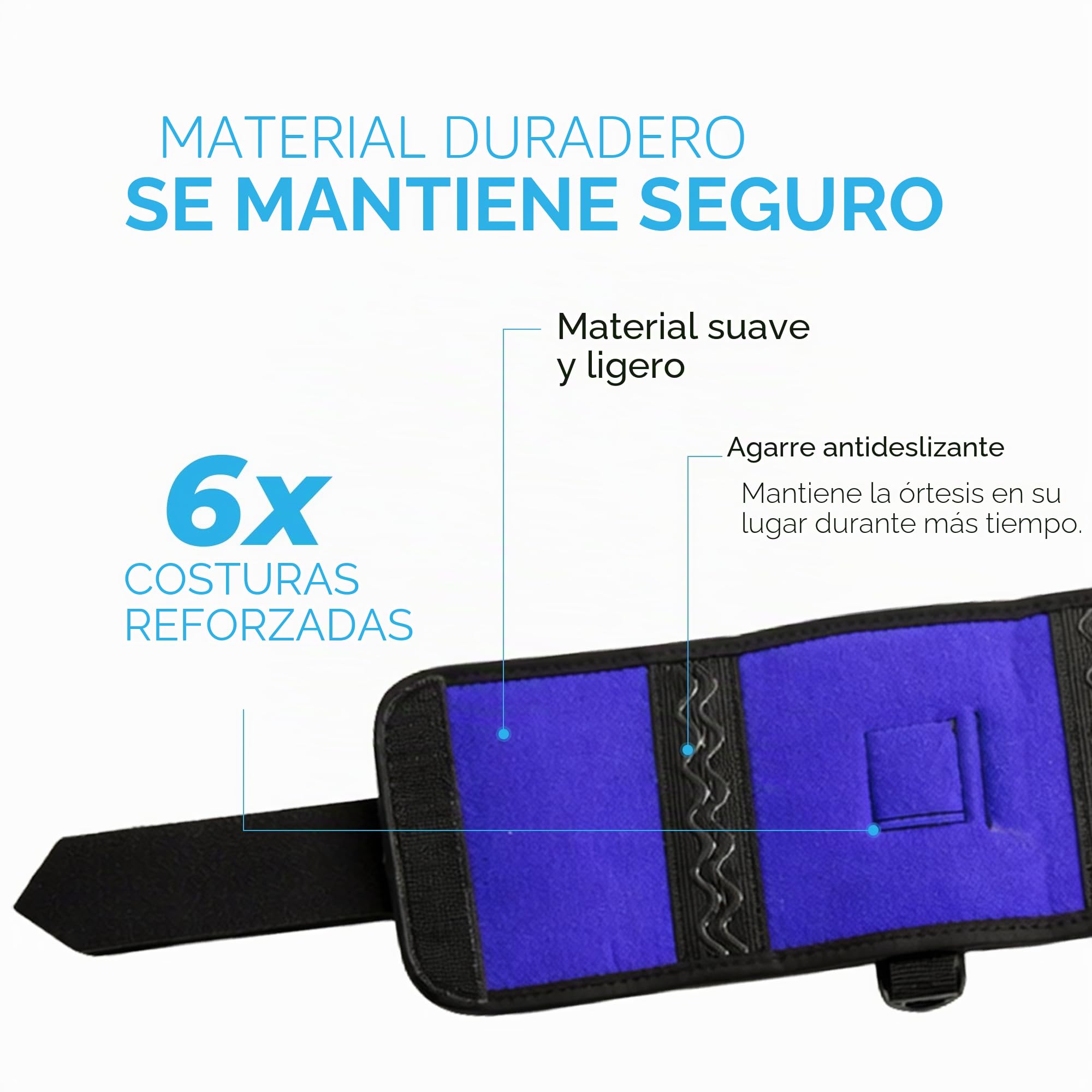 Dosh AFO - Soporte de pie para caminar, unisex (negro)