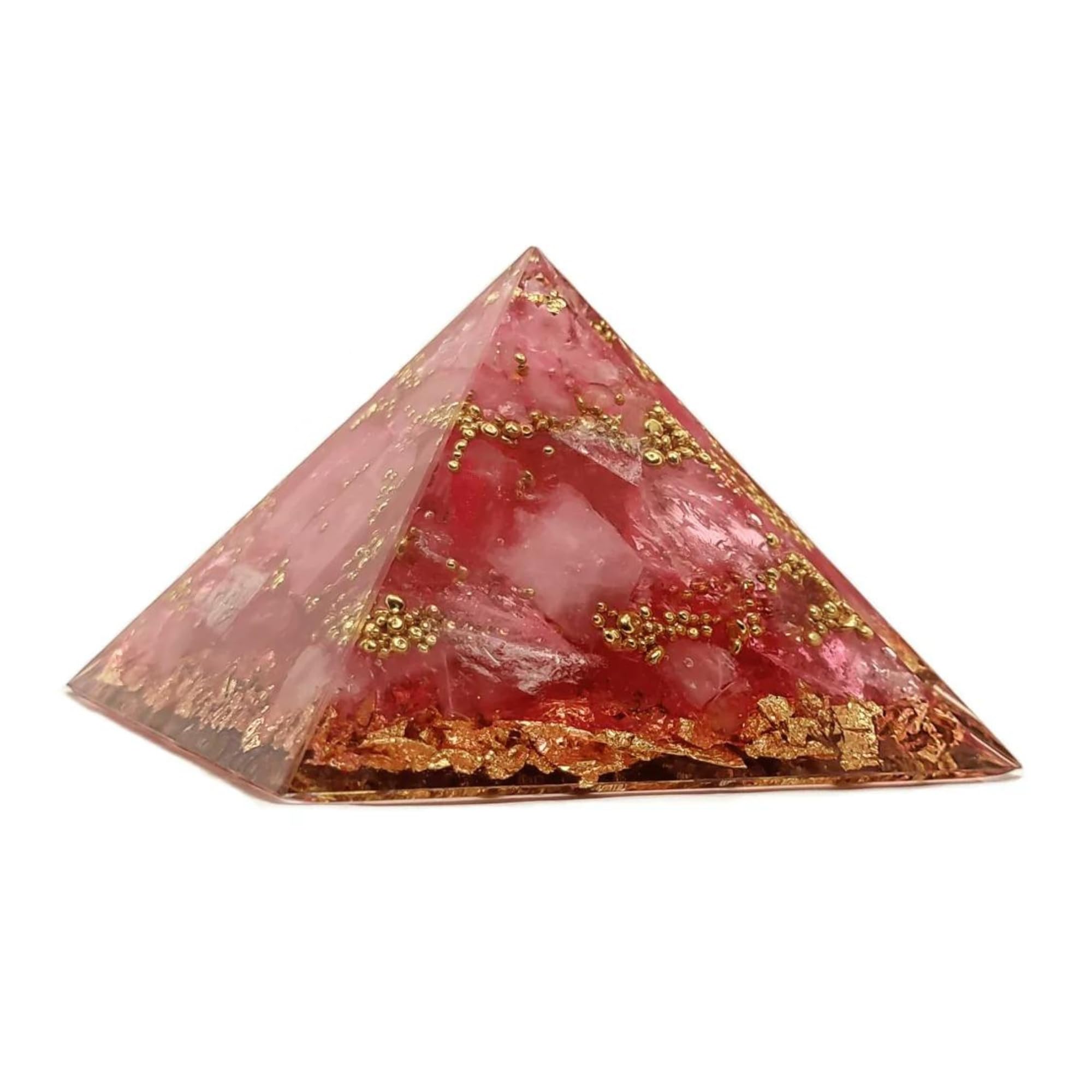 Orgonit - Piramide in Cristallo dell'Amore, Quarzo Rosa, Pietre e Cristalli