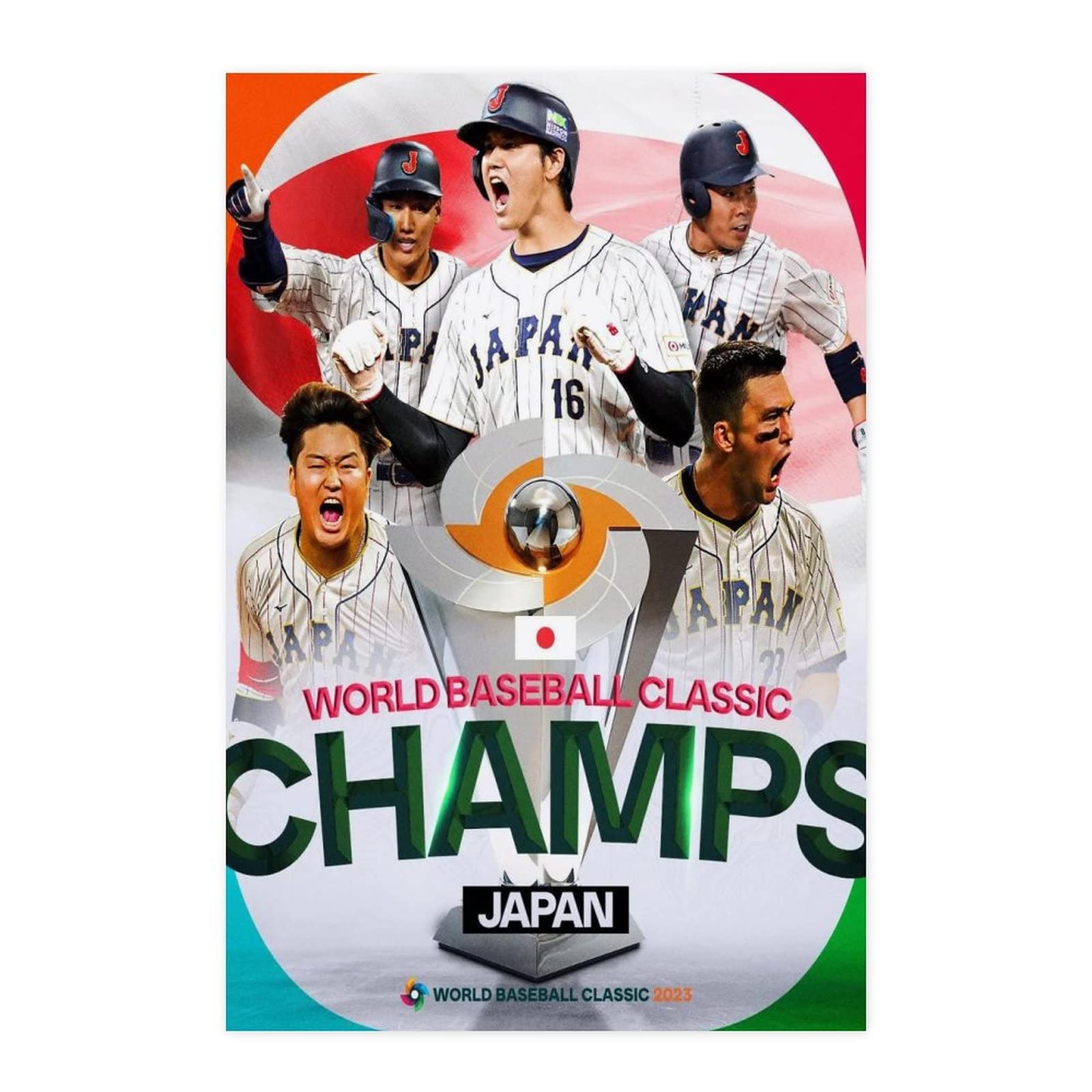 Amazon.co.jp: 2023 WBC 侍JAPAN 大谷翔平 優勝おめでとう