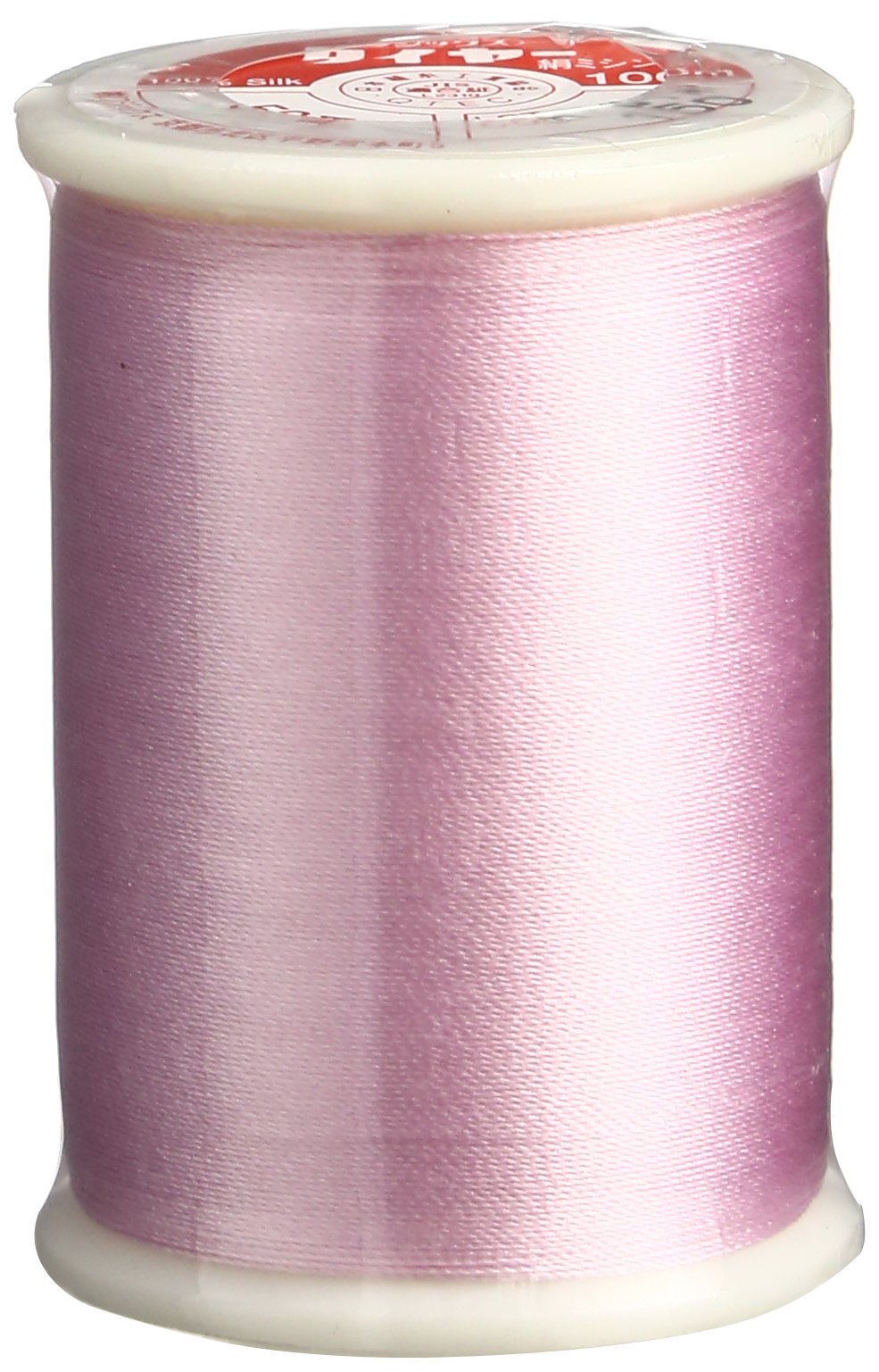 Superior Threads Tire Silk #50 3-Ply 50-Weight High Sheen Silk Embroidery Quilting Sewing Thread - 109 Yard Spool (#150 Pink Fluff)