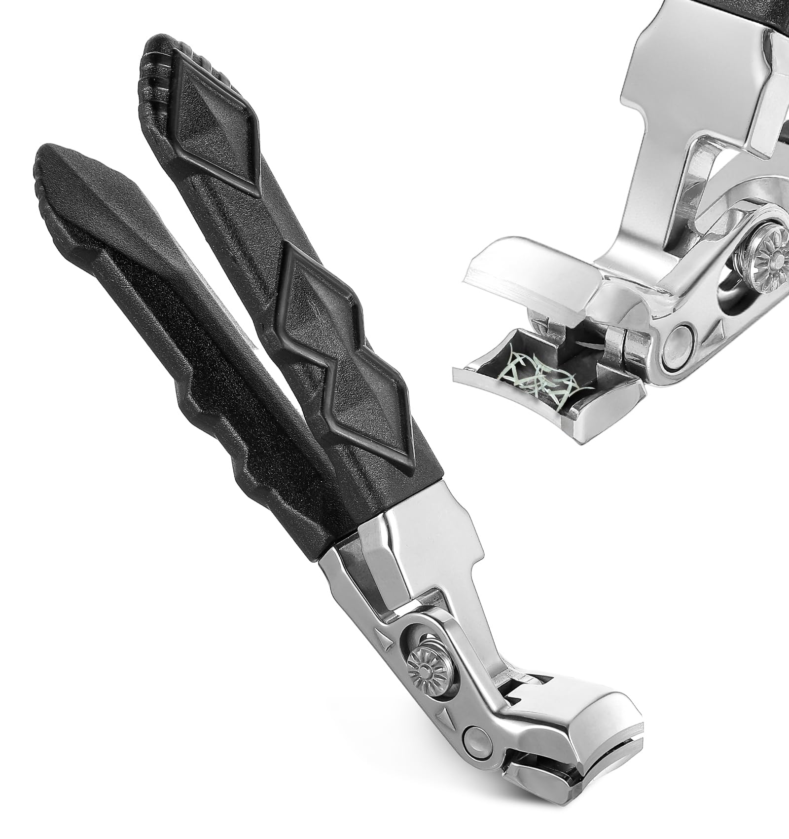 Toenail Clipper for Thick Nails, Ergonomic Long Handle Toe Nail Clippers