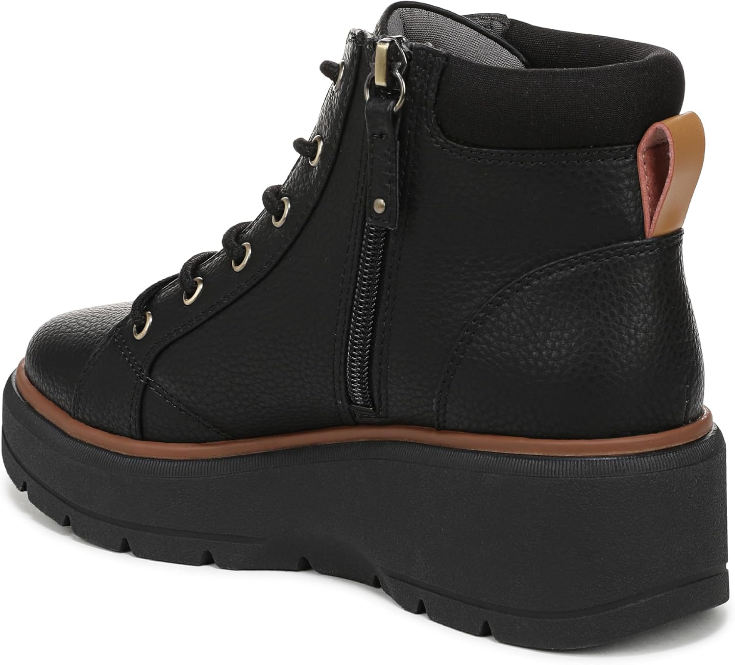 Dr. Scholl's Shoes Women's Nice Day Max Alpine Oxford Boot Black 7.5 M - Image 8