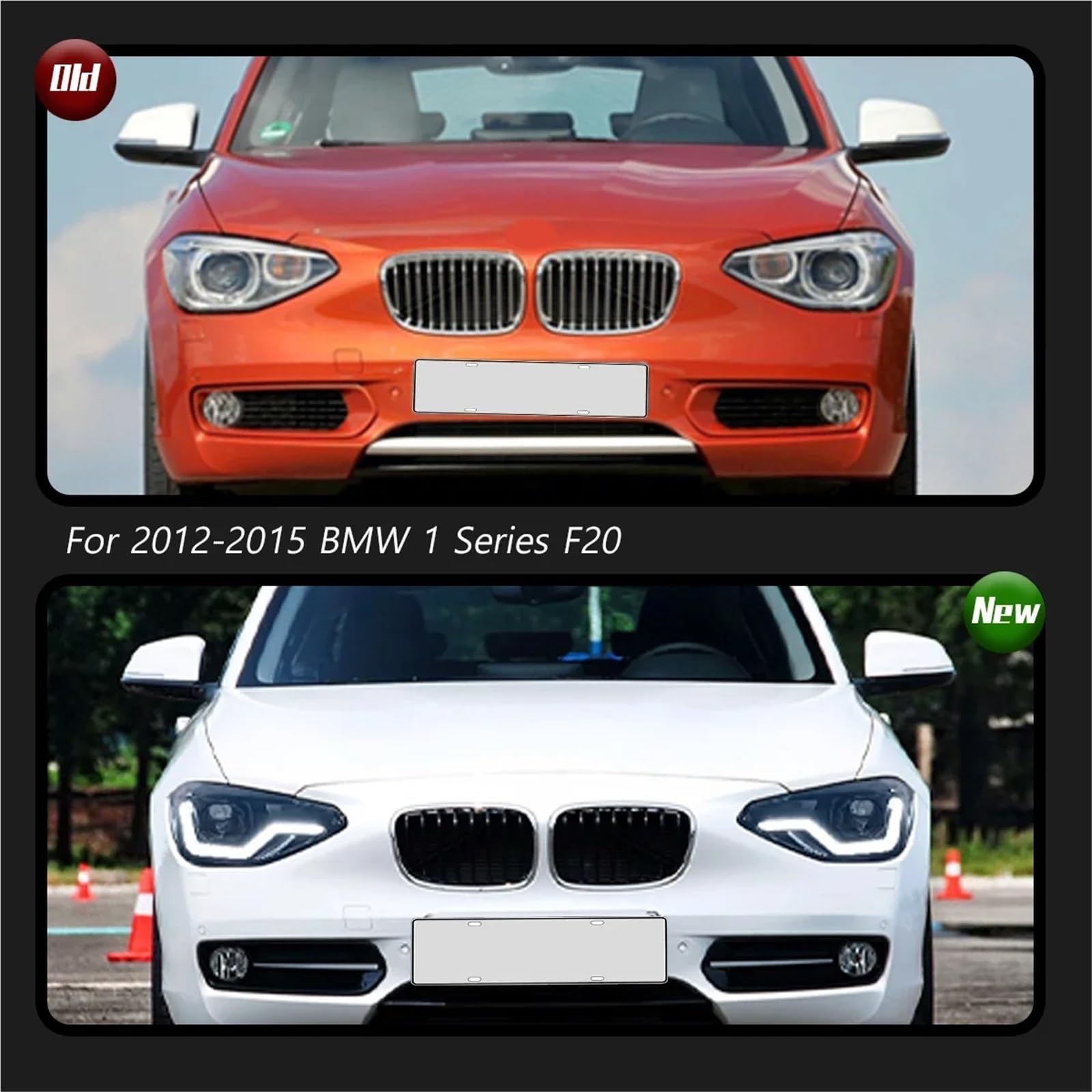 Car Headlights For BMW 1 Series F20 Headlight 2012-2015 LED Lamps DRL Dynamic Turn Signals Accessories — view 4