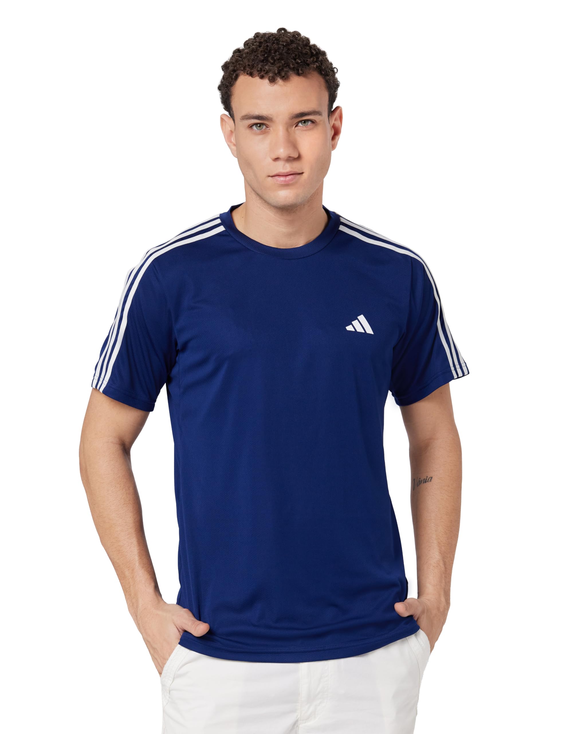 Men's Striped Regular Fit T-Shirt-image-15