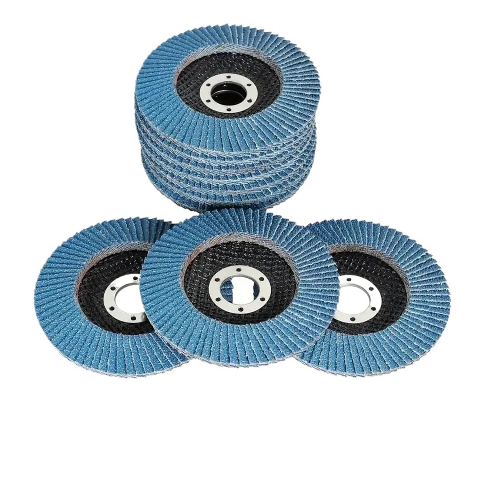 Tarcze ścierne 125mm metalowe tarcze szlifierskie, szlifierka kątowa, ostrze kołowe, ziarnistość 40/60/80/120(40 Grit, 10 sztuk)