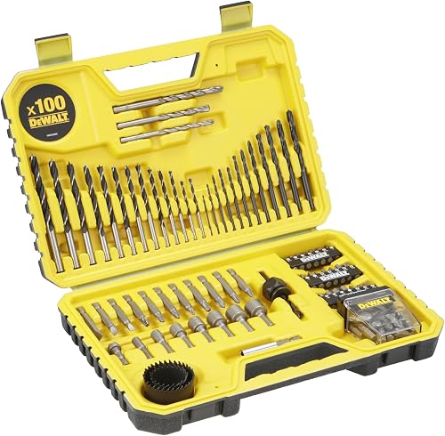 Coffret de 100 pièces de perçage et vissage haute perform DEWALT