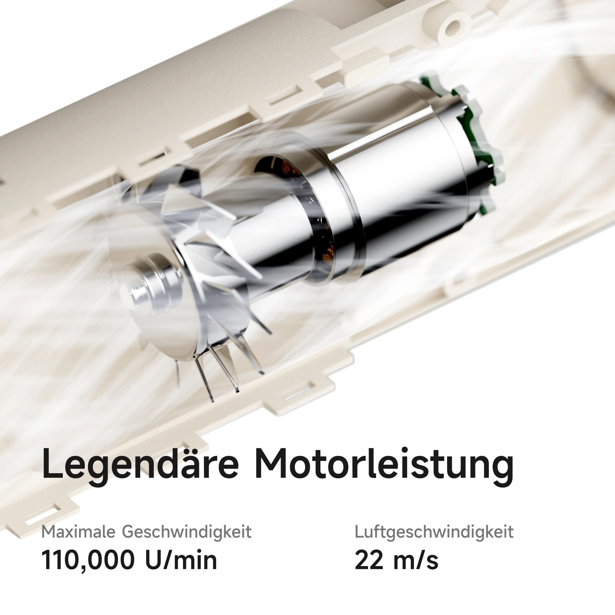 Laifen Neo Special Haartrockner mit Wandhalterung, Öl-Infusion, Champagner