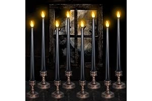 YUNVI Halloween Candlesticks: Create a Spooktacular Halloween Ambiance