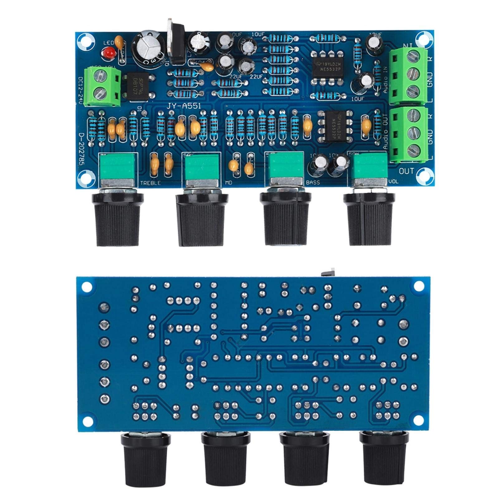 Scheda di controllo audio preamplificatore HIFI kit Amplis