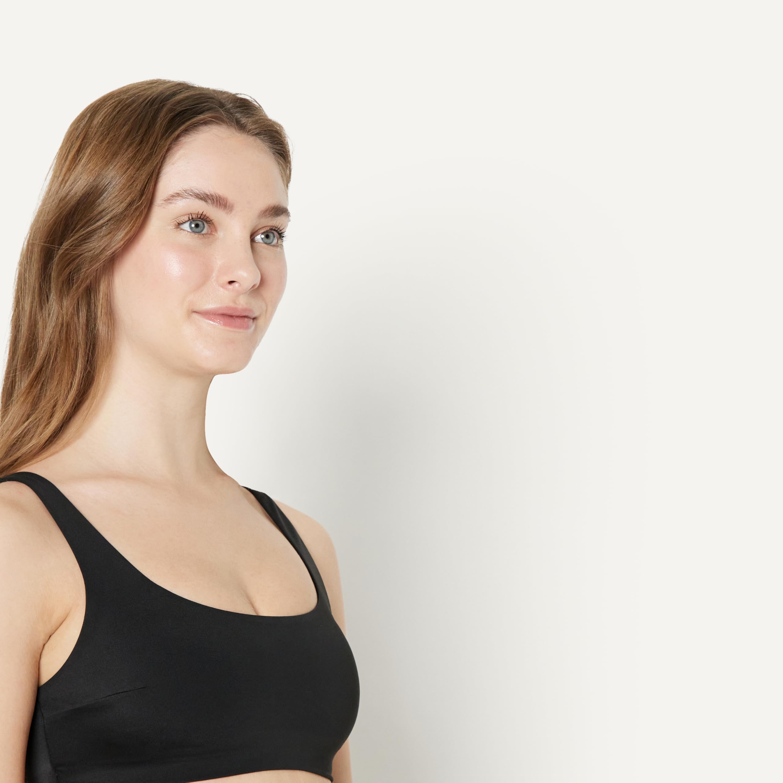 Amazon Essentials Top de Bikini con Cuello Cuadrado Mujer