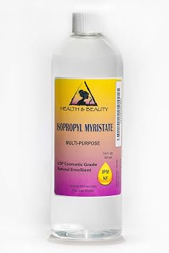 Isopropyl Myristate IPM Natural Surfactant USP Liquid Premium Highest Purity 100% Pure 16 oz