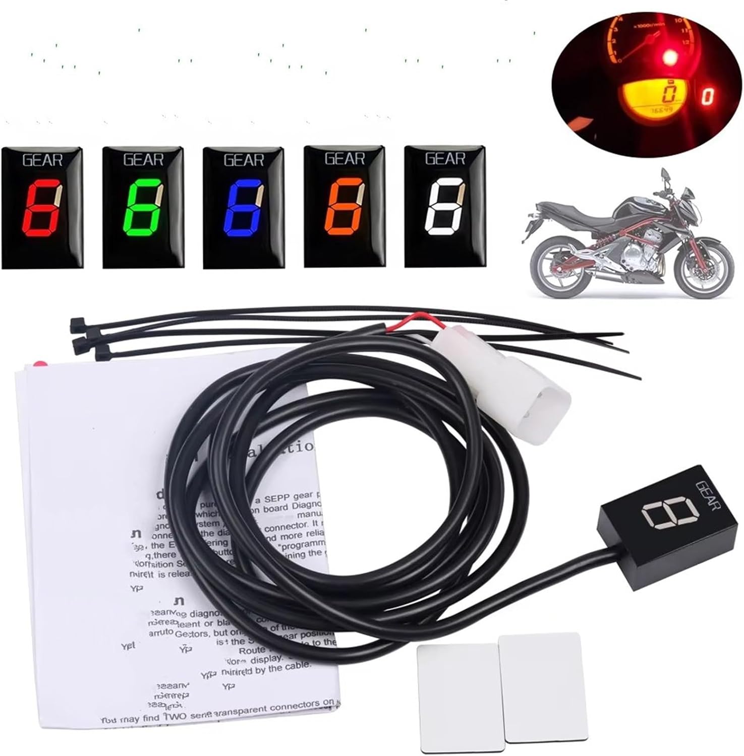 バイクの速度表示 Compatible With ZX6R 636 2006 For ZX10R 2009 For