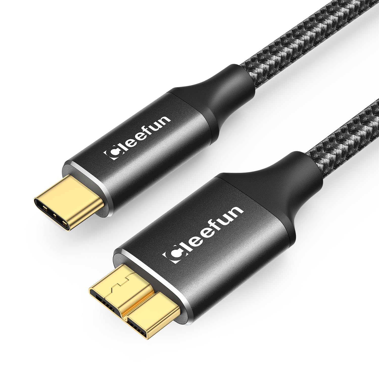Amazon.co.jp: CLEEFUN USB C to Micro B ケーブル 1m USB 3.1