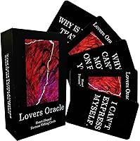 Vista 1 de Han Yu Bowen Love Oracle & Tarot Cards - Baraja de 80 cartas de llama gemela con mensajes