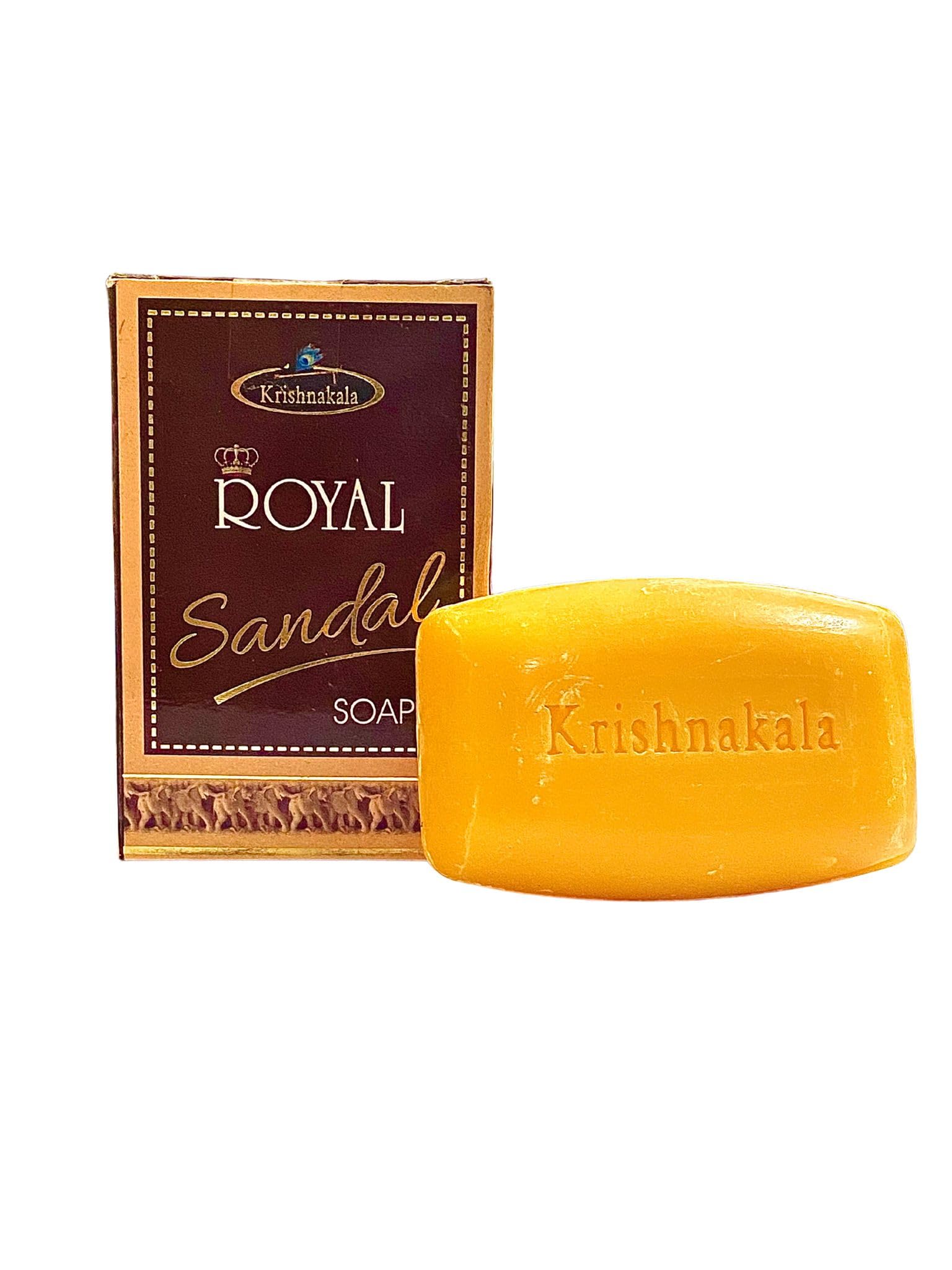 Krishnakala Royal Sandal Soap Bar, 100g