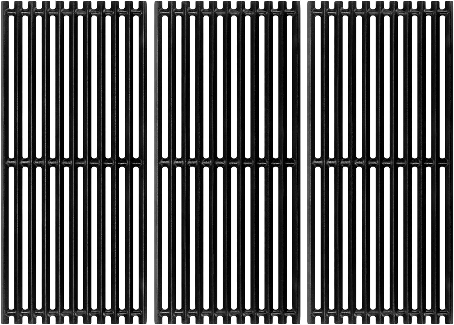 GGC 17" Grill Grates Replacement for Charbroil Infrared 3 Burner 463242515 463242516 G466-0025-W1A 463243016 463246018 463346017, Cast Iron Charbroil Grill Replacement Parts