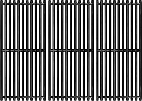 GGC 17" Grill Grates Replacement for Charbroil Infrared 3 Burner 463242515 463242516 G466-0025-W1A 463243016 463246018 463346017, Cast Iron Charbroil Grill Replacement Parts