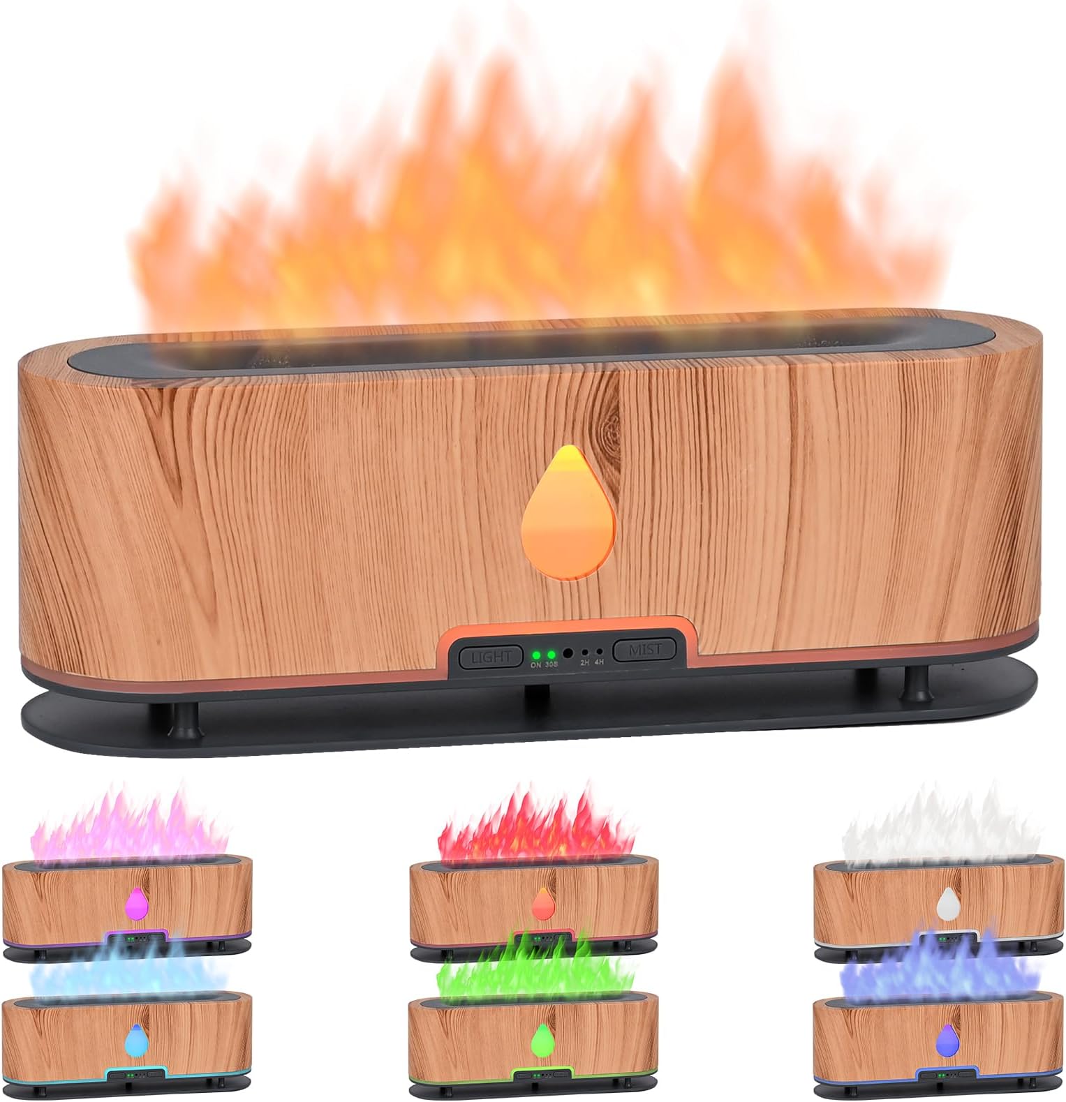 OMABETA Diffuseur D'huiles Essentielles De Flamme Diffuseur D' De