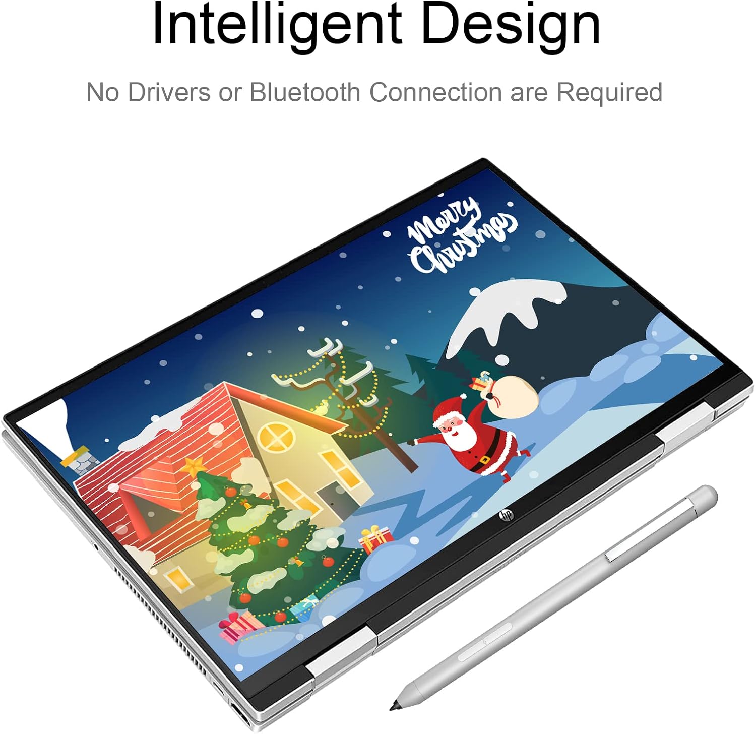 Stylus Pen for HP Pavilion/Envy/Spectre x360 Touchscreen Laptop Pencil-Specified Surface Pen Microsoft Pen Protocol Inking Model Platinum image 7 of 7 B088ZM6TG7