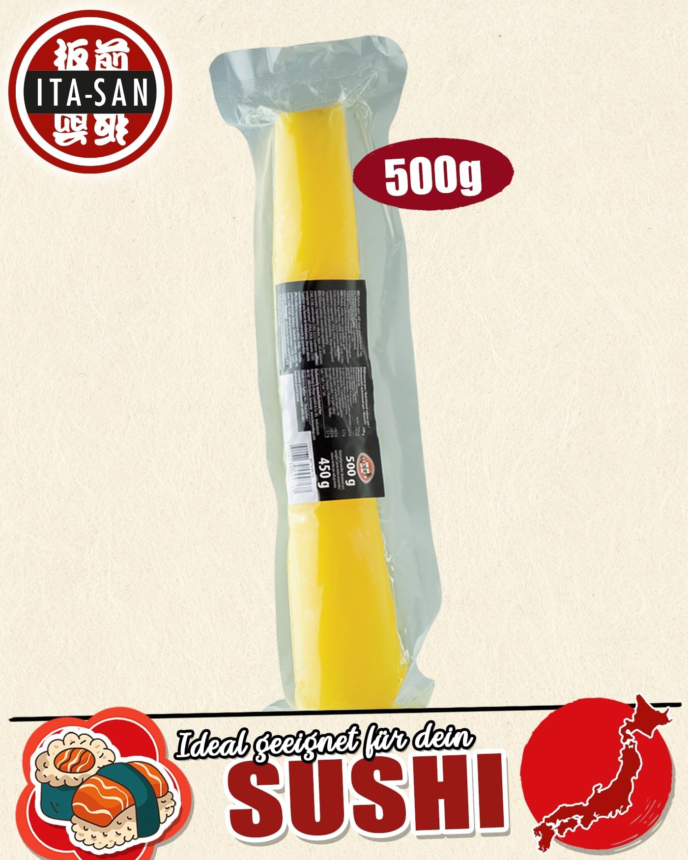Radis, mariné, entier - 500 gr