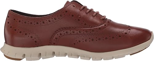 Miniatura 6 de Cole Haan Zerogrand Wing Ox Closed Hole II Oxford para mujer, Negro Gamuza Negra Agujero Cerrado