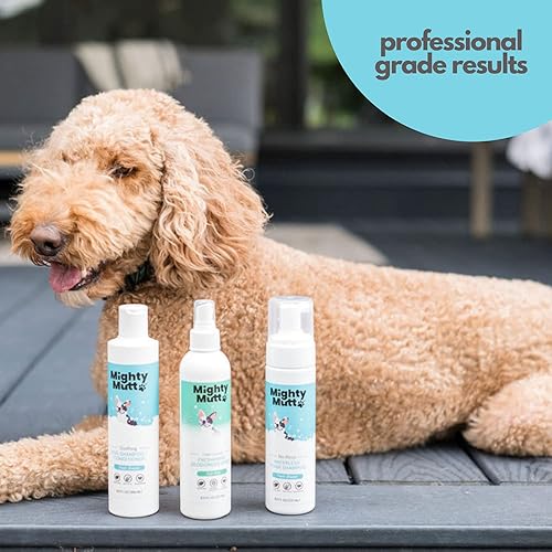 Miniatura 3 de Mighty Mutt Ultimate Freshness - Kit de aseo para perros, incluye champú seco para perros, champú y acondicionador para perros, spray desodorizante