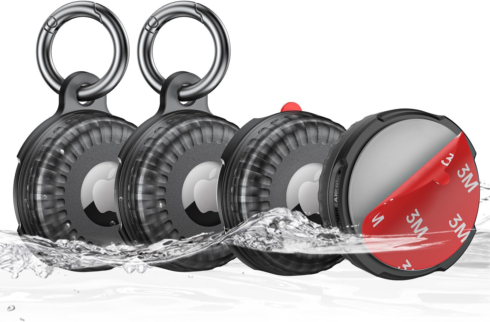 DDJ Airtag Halterung Selbstklebend - 3M Klebeaufkleber Für Brieftasche & Gepäck